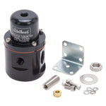 Carbureted Adjustable Bypass Fuel Pressure Regulator (160 GPH) in Black Finish image 1