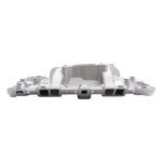 Performer EPS Intake Manifold w/ Oil Fill Tube for 1955-86 Small-Block Chevy image 2