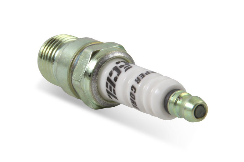 ACCEL HP Copper Spark Plug - Shorty - 14mm Thread - .460 in Reach - Tapered Seat - Non-Resistor - 4 Pack