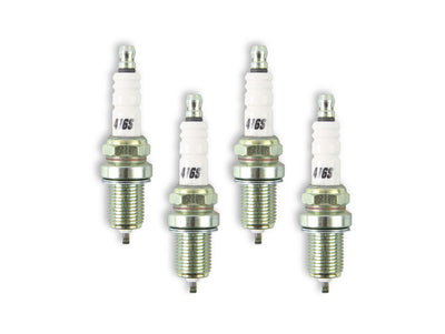 ACCEL HP Copper Spark Plug - Shorty - 14mm Thread, .750 in Reach - Gasket (flat) Seat - 4-Pack