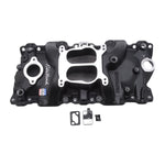 Performer Intake Manifold for 1987-95 Small-Block Chevy, Black Finish image 2