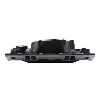 Performer RPM AIR-GAP Small Block Chevy Vortec Black Intake Manifold