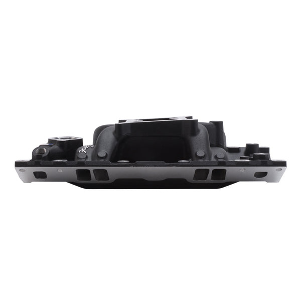 Performer RPM AIR-GAP Small Block Chevy Vortec Black Intake Manifold