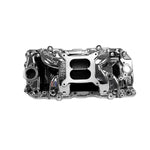 RPM Air-Gap Intake Manifold for Big-Block Chevy Oval Port, Chrome Plasma Finish image 5