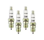 ACCEL HP Copper Spark Plug - Shorty - 14mm Thread - .460 in Reach - Tapered Seat - 4 Pack image 1