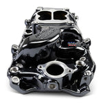 Performer 2-O Manifold for 1965-90 B/B Chevy Oval Port Heads, Black Plasma image 6