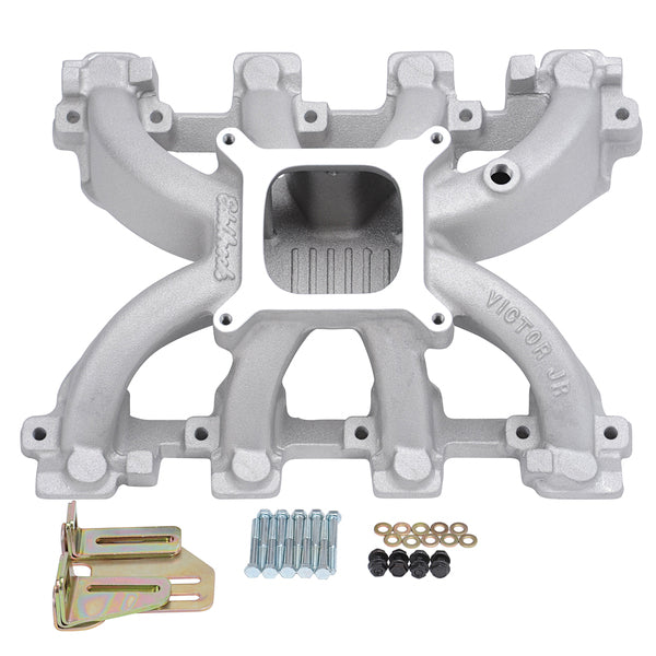 Victor Jr. Small Block Chevy LS1 Carbureted Intake Manifold Only