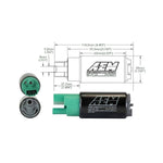AEM High Flow In-Tank Fuel Pump - 340LPH @ 40 psi - Inline Inlet - E85 Compatible image 3