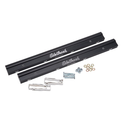 Fuel Injection Fuel Rail #3660, -8 AN Black Anodized For Chrysler HEMI 2G