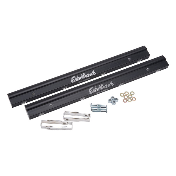 Fuel Injection Fuel Rail #3660, -8 AN Black Anodized For Chrysler HEMI 2G