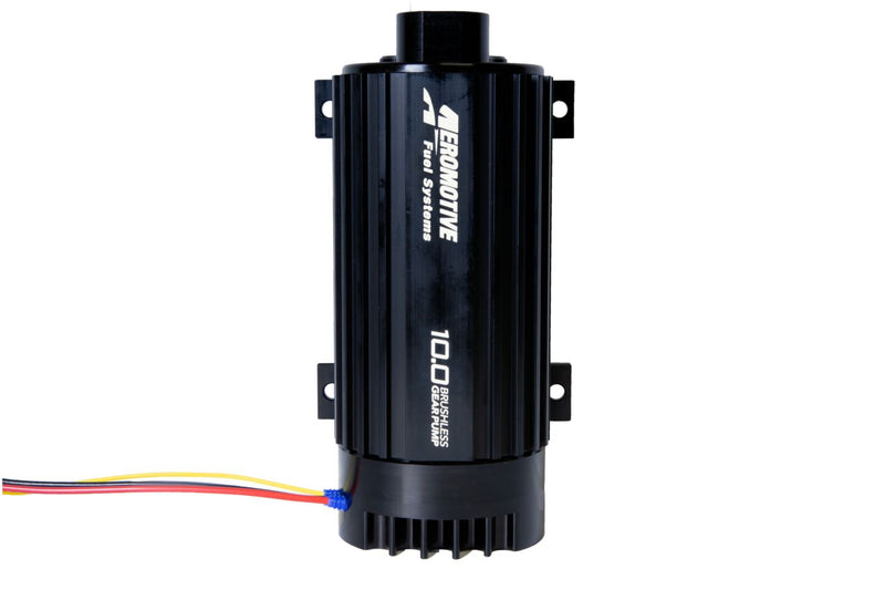 10GPM Brushless Spur Gear Fuel Pump with True Variable Speed Control, In-Line