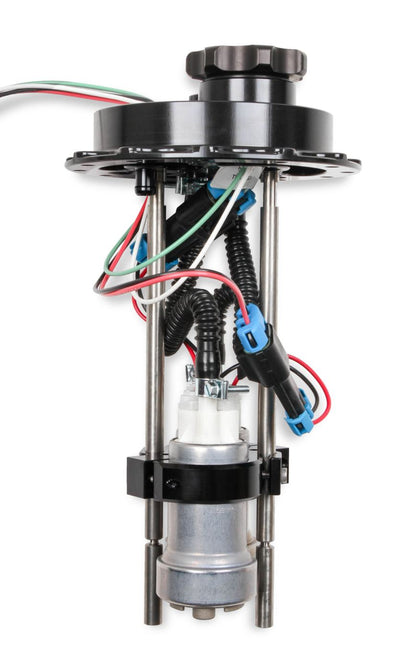 Holley Fuel Cell EFI Pump Module Assembly - 12-Bolt Flange Dual 450 LPH Drop-In EFI