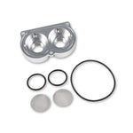 Dual 10 ORB Inlet Conversion Kit for Holley VR2 Brushless Fuel Pump image 1