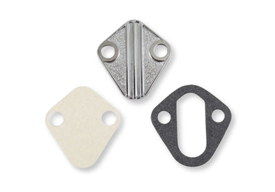 Mechanical Fuel Pump Mounting Pad Cover - Fits Small and Big Block Chrysler, Small and Big Block Chevrolet, Ford Windsor, Ford FE
