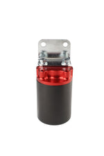 100 Micron, Red/Black Canister Fuel Filter image 1
