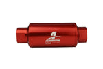 40 Micron, ORB-10 Red Fuel Filter image 1