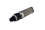 100-micron Stainless Steel Bulkhead Fuel Filter - Fuel Filter, Bulkhead, AN-10, 100 Micron Stainless Steel. image 2