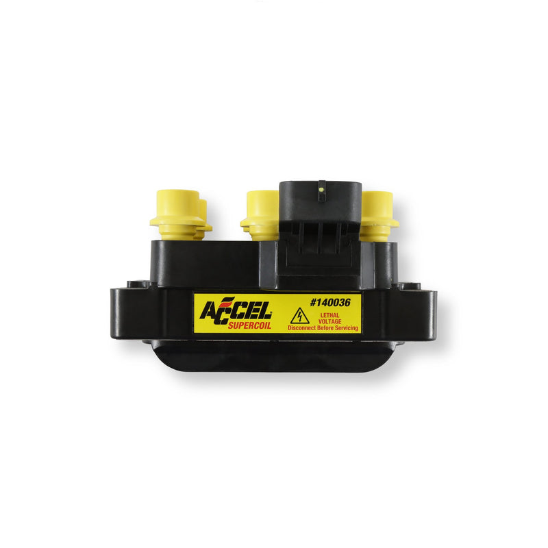 ACCEL Ignition Coil - SuperCoil - Ford 6-Tower EDIS with vertical plug