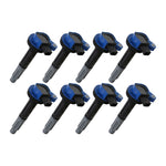Ignition Coils Super Coil Series 2011-2016 Ford 5.0L Coyote, Blue, 8-Pack image 4