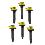 Ignition Coil- SuperCoil Series- 2007-2016 Ford 3.5L/3.7L V6, Yellow, Individual image 1