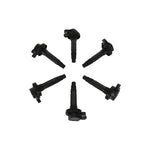 Ignition Coil - Super Coil series - 2007-2016 Ford 3.5L/3.7L V6, Black, 6-pack image 2