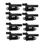 ACCEL Gen V GM Coils, 2014 and Up, Black, Round, black, 8-Pack image 1