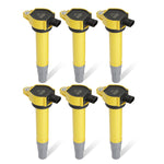 Ignition Coil - SuperCoil - 2006-2011 Mopar  - 2.7/3.5/4.0L - Yellow - 6-Pack image 3