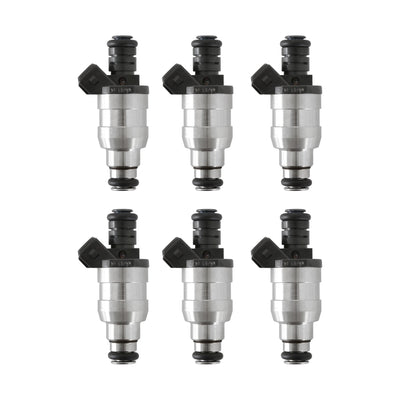 ACCEL - Fuel Injectors - 19 lb/hr - EV1 / Minitimer - High Impedance - Set of 6 injectors