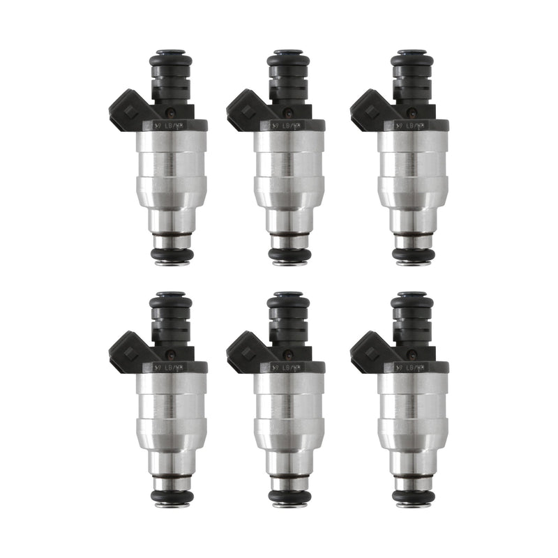 ACCEL - Fuel Injectors - 19 lb/hr - EV1 / Minitimer - High Impedance - Set of 6 injectors