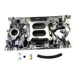 Edelbrock Perf EPS Manifold for Small-Block Chevy Vortec, Chrome Plasma Finish image 3