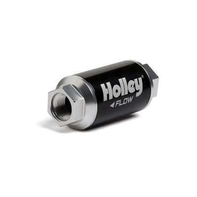 100 GPH HP Billet Fuel Filter - Street/Strip Carb or EFI Applications Pre Filter 100 Micron