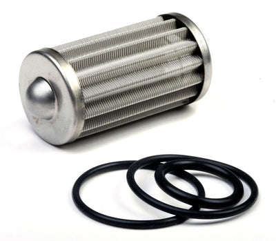 Fuel Filter Element and O-ring Kit - Fits 175 GPH HP Billet Fuel Filters 100 Micron