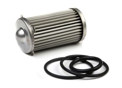 Fuel Filter Element and O-ring Kit - Fits 175 GPH HP Billet Fuel Filters 40 Micron