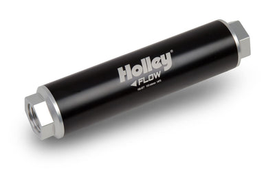 460 GPH VR Series Billet Fuel Filter - Hot Street/Race Carb or EFI Applications Pre Filter 100 Micron