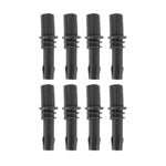High Performance Ignition Coil boots 2004-2008.5 Ford 3-valve- 8-Pack - Black image 1