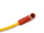 Single Wire Replacement Kit- Staight and 90° Spark plug boots- Universal- Yellow image 3