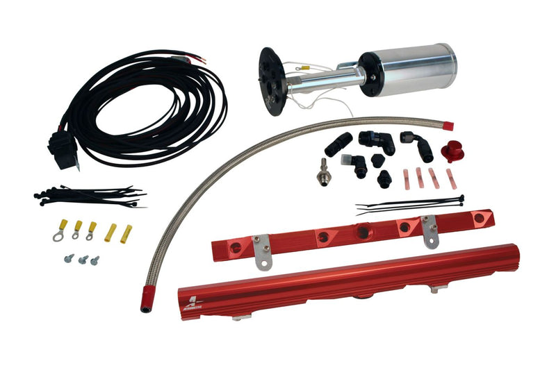 03-13 Corvette Stealth Eliminator Race Fuel System with LS2 Fuel Rails