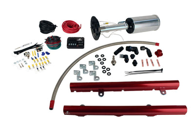 03-13 Corvette Stealth Eliminator Street Fuel System with LS3 Fuel Rails