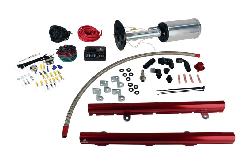 03-13 Corvette Stealth Eliminator Street Fuel System with LS3 Fuel Rails