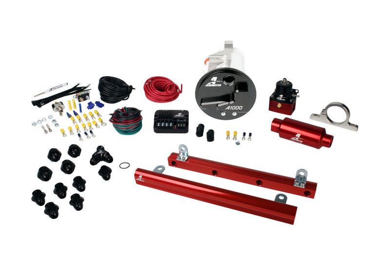 05-09 Mustang GT Stealth A1000 Street Fuel System with 5.4L 4-V Fuel Rails