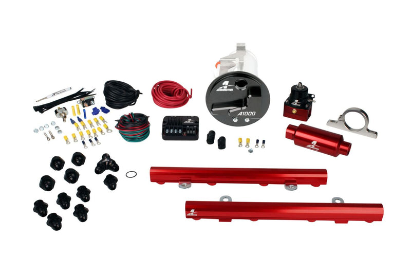 05-09 Mustang GT Stealth A1000 Street Fuel System with 5.0L 4-V Fuel Rails