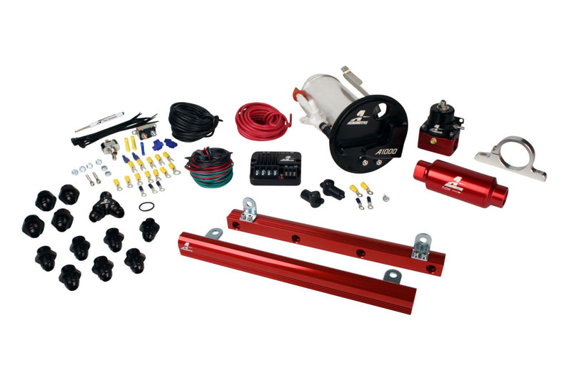 07-12 Shelby GT500 Stealth A1000 Street Fuel System with 5.4L 4-V Fuel Rails