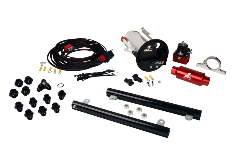 07-12 Shelby GT500 Stealth A1000 Racing Fuel System with 5.4L CJ Fuel Rails