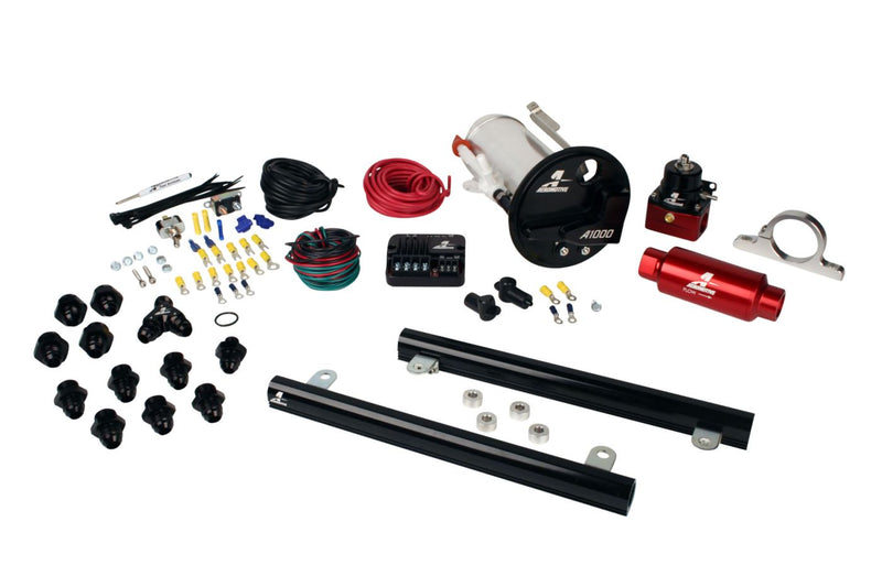 07-12 Shelby GT500 Stealth A1000 Street Fuel System with 5.4L CJ Fuel Rails
