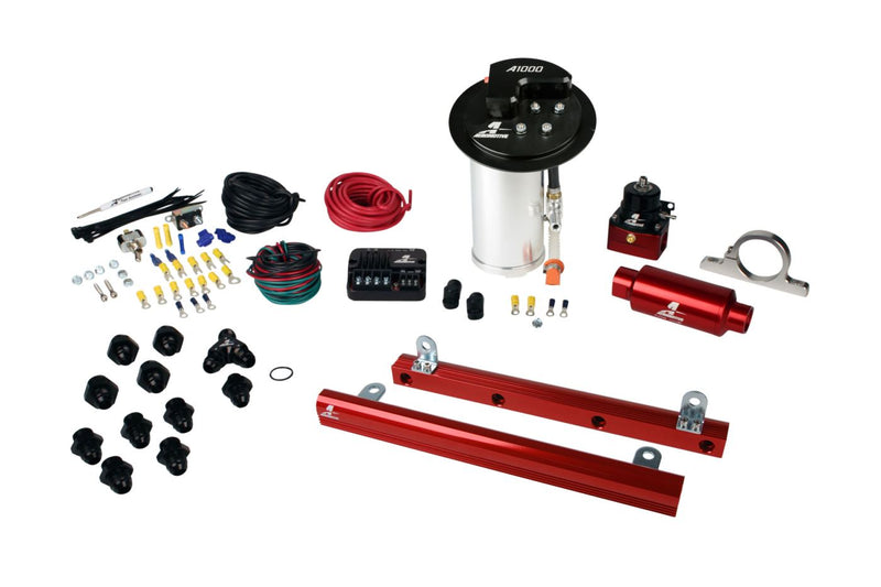 10-17 Mustang GT Stealth A1000 Street Fuel System with 5.4L 4-V Fuel Rails