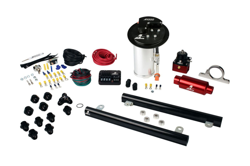 10-17 Mustang GT Stealth A1000 Street Fuel System with 5.4L CJ Fuel Rails