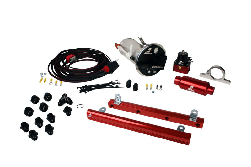 05-09 Mustang GT Stealth Eliminator Racing System with 5.4L 4-V Fuel Rails