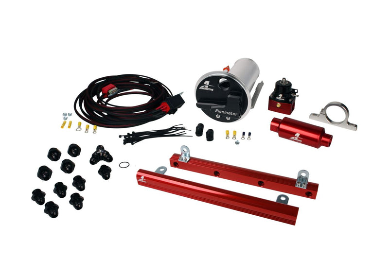 07-12 Shelby GT500 Stealth Eliminator Racing System with 5.4L 4-V Fuel Rails