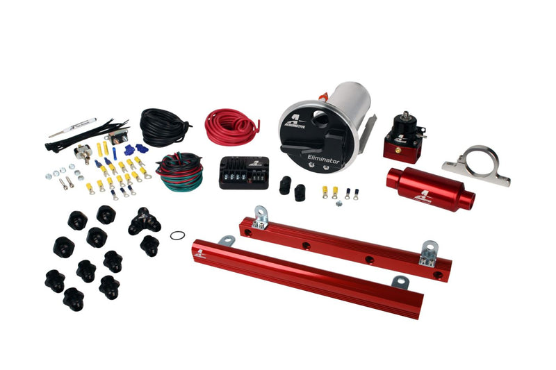 07-12 Shelby GT500 Stealth Eliminator Street System with 5.4L 4-V Fuel Rails