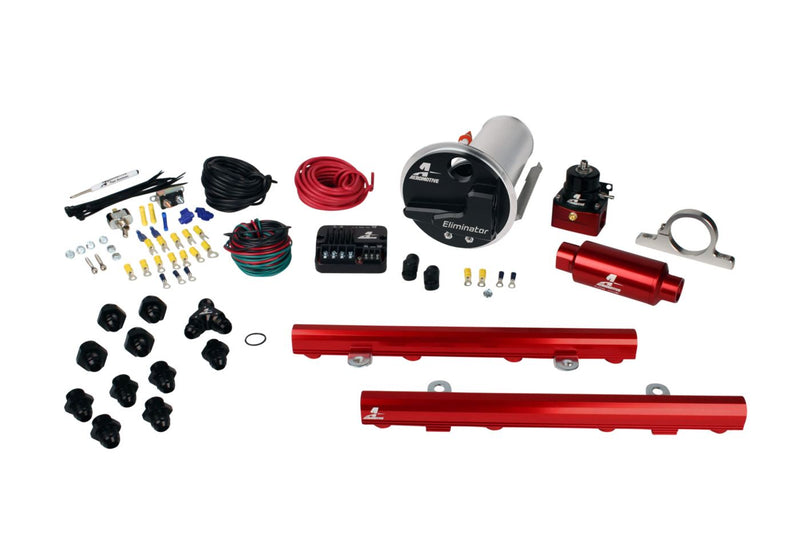 07-12 Shelby GT500 Stealth Eliminator Street System with 5.0L 4-V Fuel Rails
